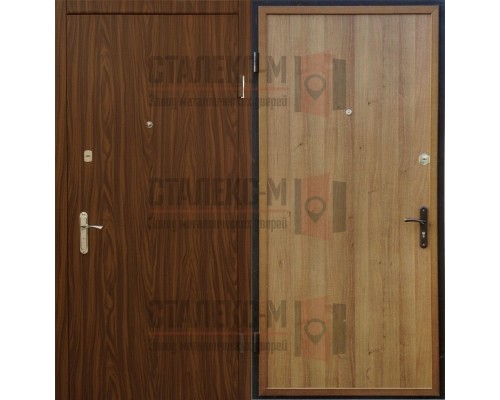 Металлическая дверь Ламинат (с двух сторон) - 4