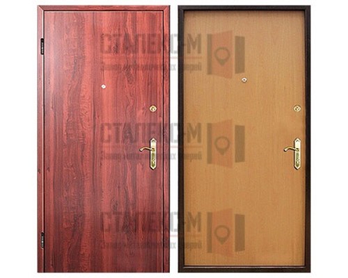 Металлическая дверь Ламинат (с двух сторон) - 5