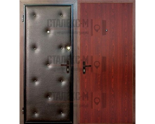 Металлическая дверь Винилискожа - Ламинат -10