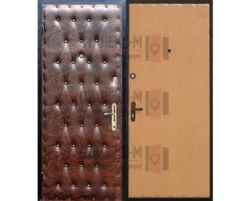 Металлическая дверь Винилискожа - Ламинат -11