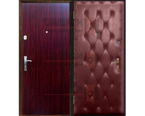 Металлическая дверь Винилискожа - Ламинат -9