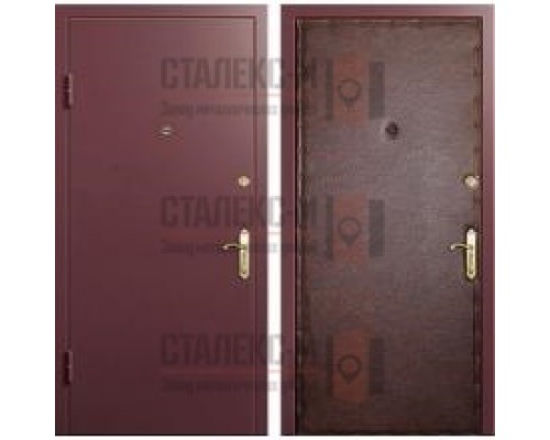 Металлическая дверь Винилискожа - Порошок -4