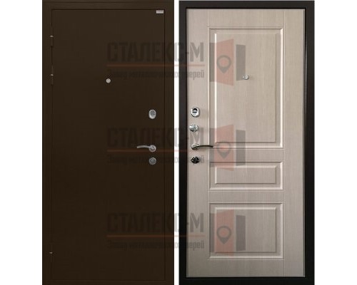 Дверь с терморазрывом Порошковое напыление - МДФ -16